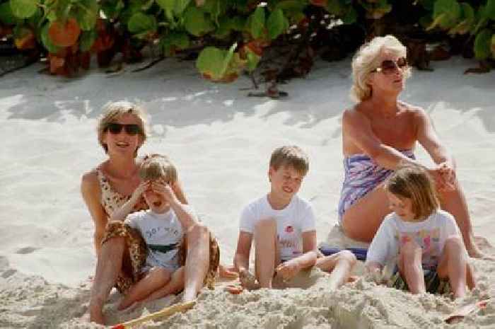 Idyllic Scottish island where Prince William and Harry spent holidays with their 'other' gran