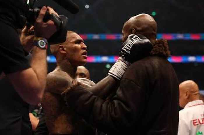 Conor Benn shows true colours after grabbing Chris Eubank Sr as six-word comment speaks volumes