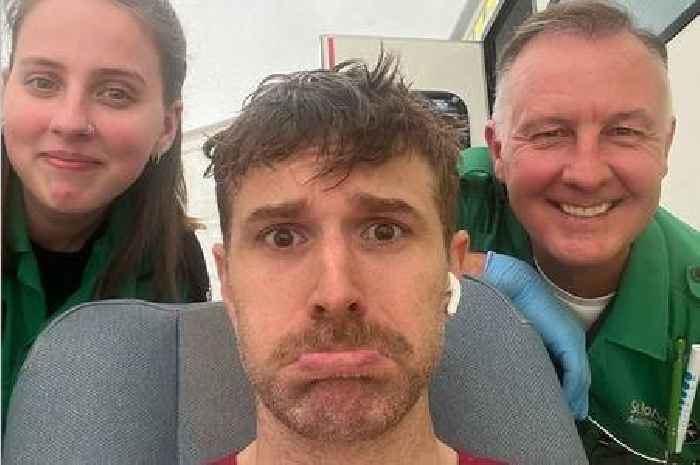Joel Dommett collapses during London Marathon and 'woke up in ambulance'