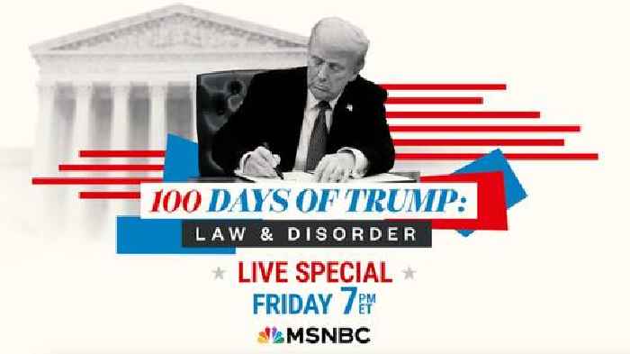 ‘Law & Disorder’: MSNBC’s Ari Melber to Host 100-Day Special on Trump’s Clashes With Judiciary