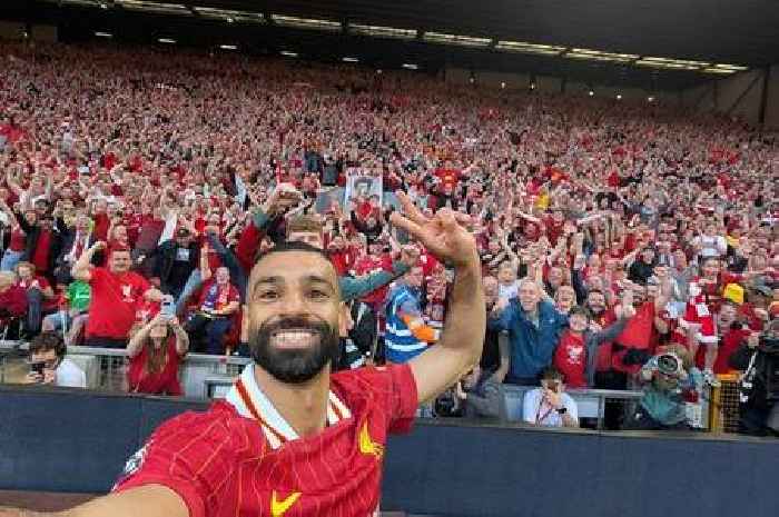 Truth behind Mohamed Salah selfie celebration with Liverpool fans branded 'embarrassing'