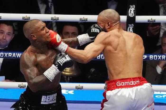 Chris Eubank Jr posts message from hospital bed after Conor Benn win