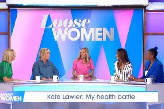 Kate Lawler leaves Loose Women viewers in disbelief over undiagnosed health battle