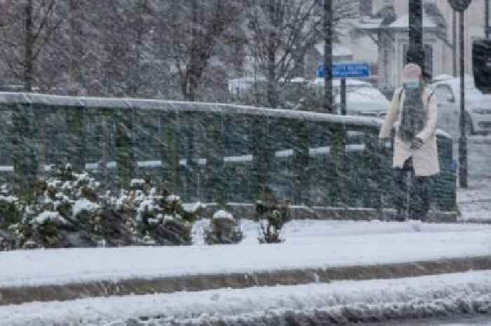 12 counties in England face 'three inch per hour' snow after UK heatwave hits
