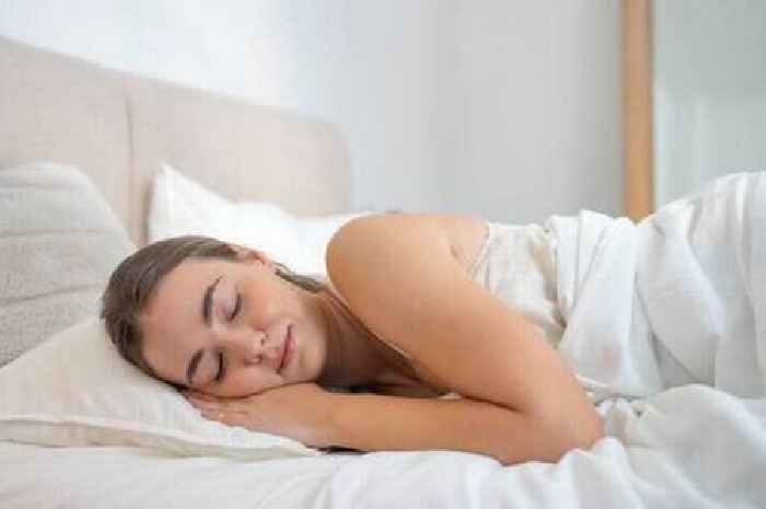 People who sleep on their sides warned not to sleep with one thing in their bed