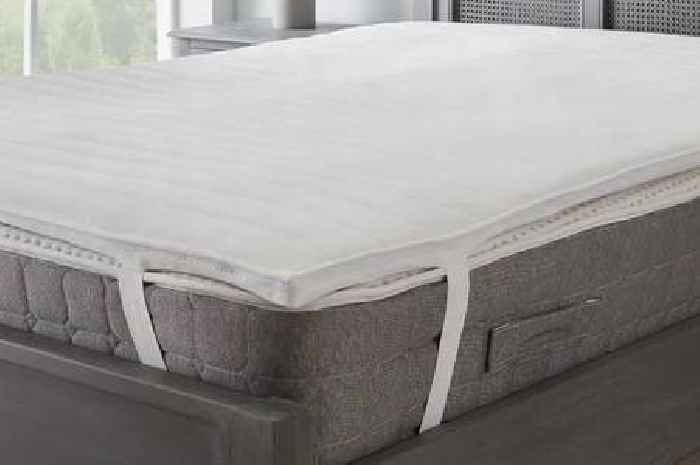 Dunelm shoppers say 'comfy' cooling mattress topper makes 'real difference to their sleep'