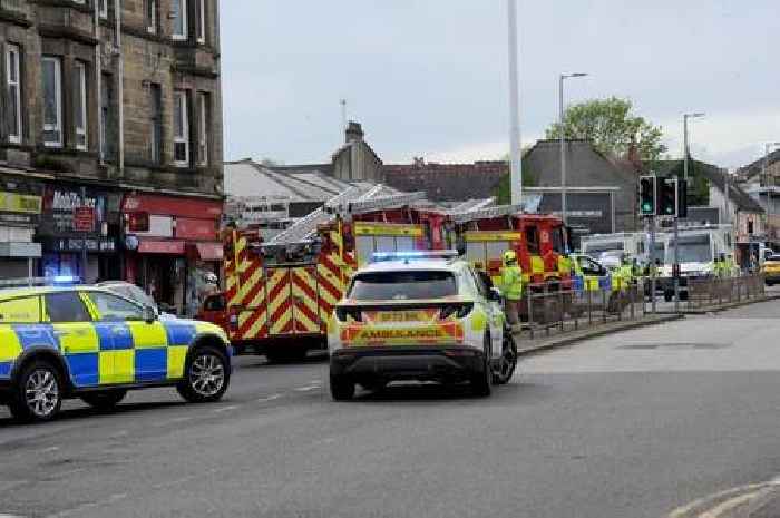 Emergency services race to Paisley after person struck by vehicle