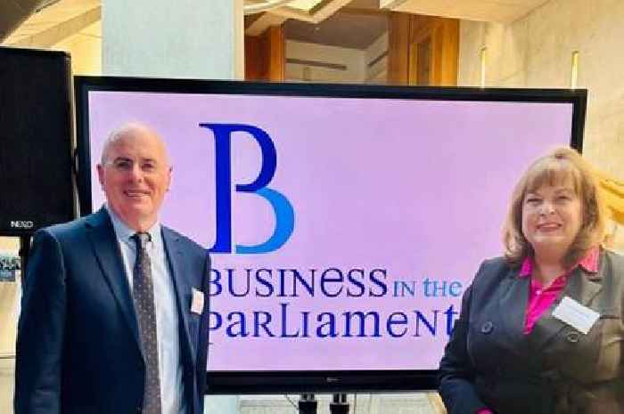 Linlithgow MSP welcomes Winchburgh development boss to Holyrood