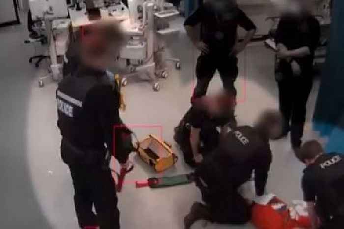 Moment cops kill handcuffed dad by 'throwing him around like a rag doll'