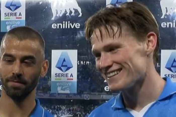 Scott McTominay picks out incredible favourite Napoli nickname as swooning team-mate stunned by the golden guy