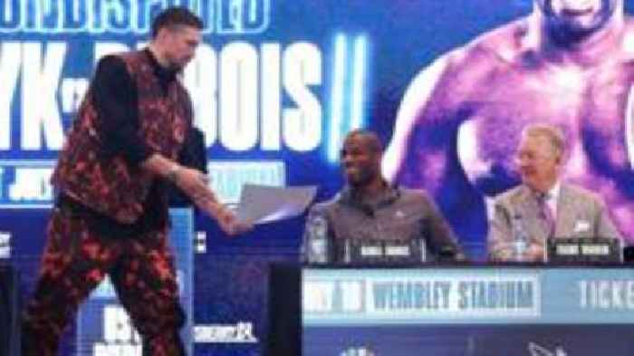 'Conman Usyk deserves an Oscar' - Team Dubois