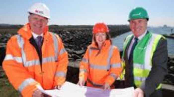 Work on £90m harbour project to commence this week
