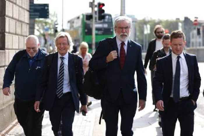 Gerry Adams’ libel case against BBC kicks off