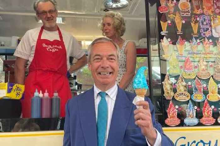 I went out in Loughborough with Nigel Farage and was surprised by his reception there