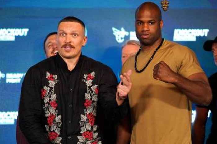 Daniel Dubois given 'fresh chicken' advice to keep needling Oleksandr Usyk