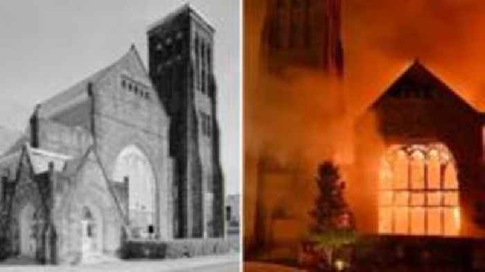 Fire destroys historic US church with ties to MLK