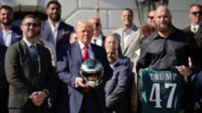 Hurts among Eagles players to skip White House visit
