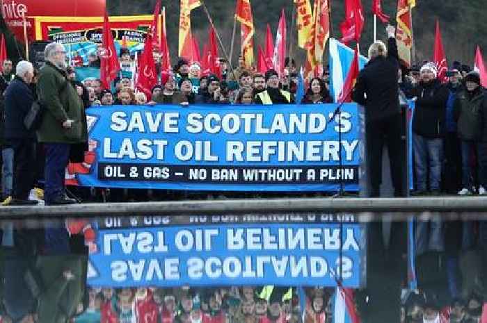 Grangemouth oil refinery officially closes after 100 years in operation on the Forth