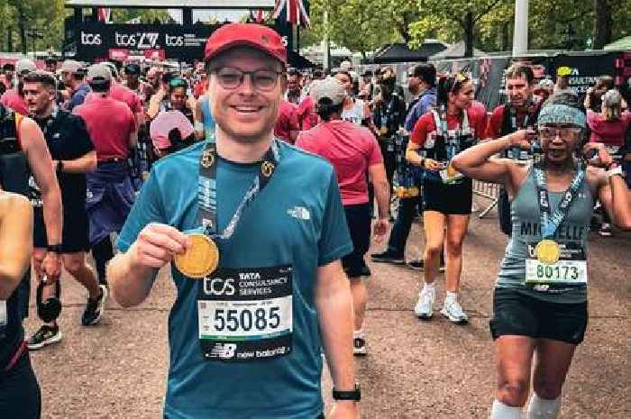 Rutherglen MP completes London marathon for constituency charities
