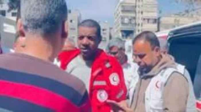 Israel releases Gaza medic detained during deadly attack, Red Crescent says
