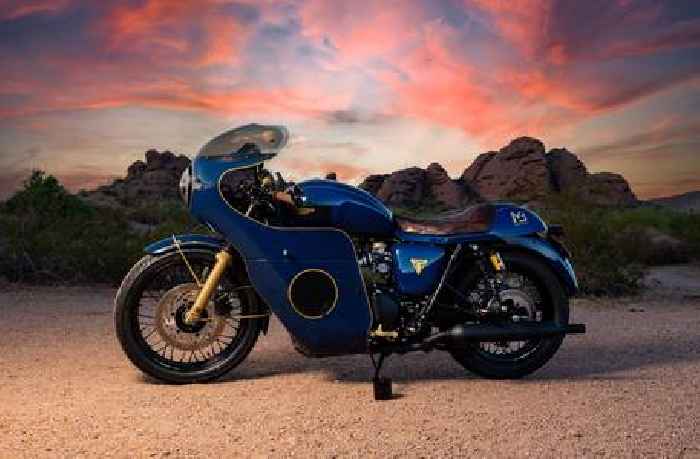 Custom Triumph Bonneville Comes With Vintage Race Bike Vibes in Abundance