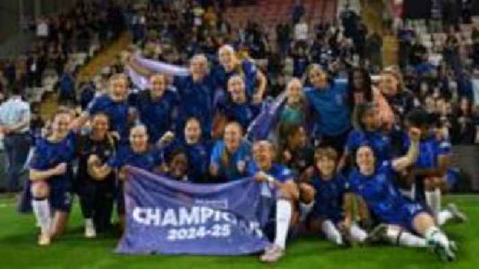 The numbers behind Chelsea's latest WSL title