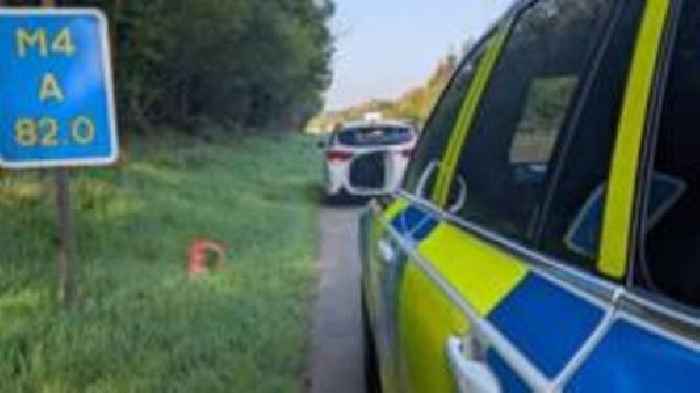 Driver fined for hard shoulder toilet break