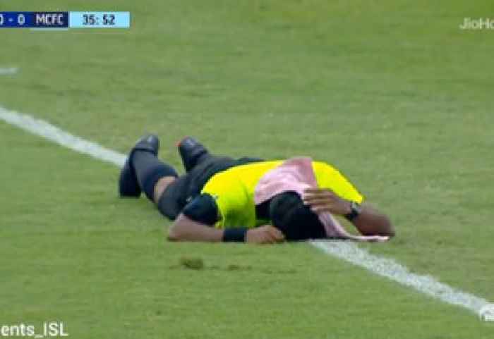 Soccer Players Panic After Someone Kicks a Beehive in the Stands, Sending Bees Everywhere
