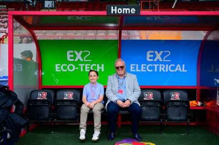 Little voices, big roles as children take charge at Exeter City