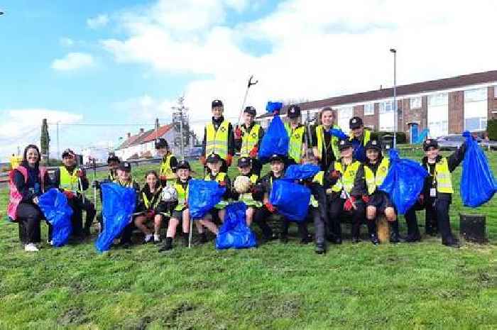 Litter patrol and life lessons meet at this mini-police project