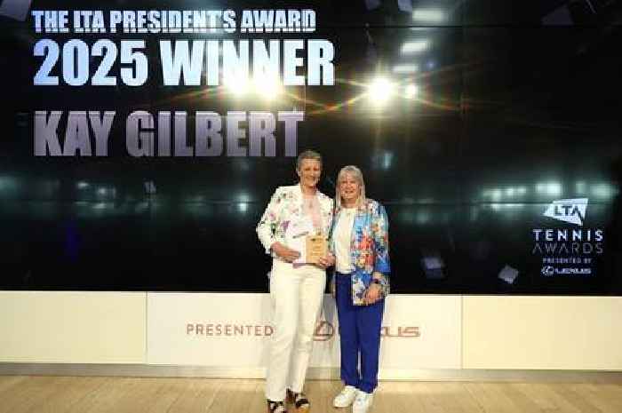 'It means a huge amount': Inspirational Bath mother rewarded with prestigious national tennis prize