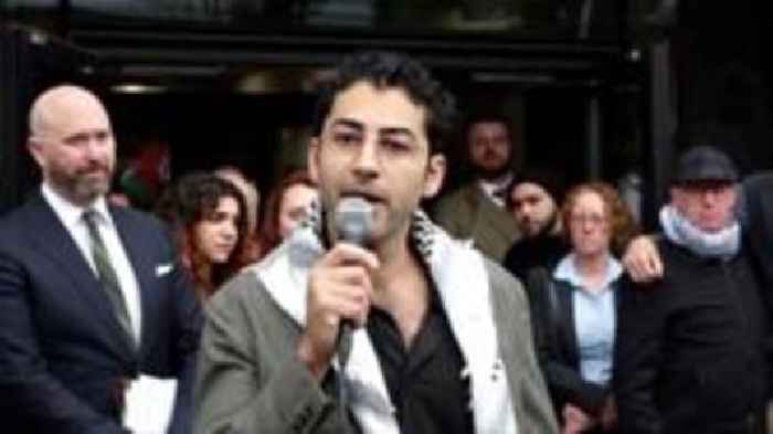 Watch: Columbia student Mohsen Mahdawi released in Vermont