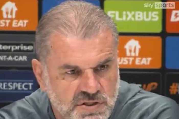 Ange Postecoglou rages in Tottenham press conference as Celtic Park namechecked in rousing Bodo team talk