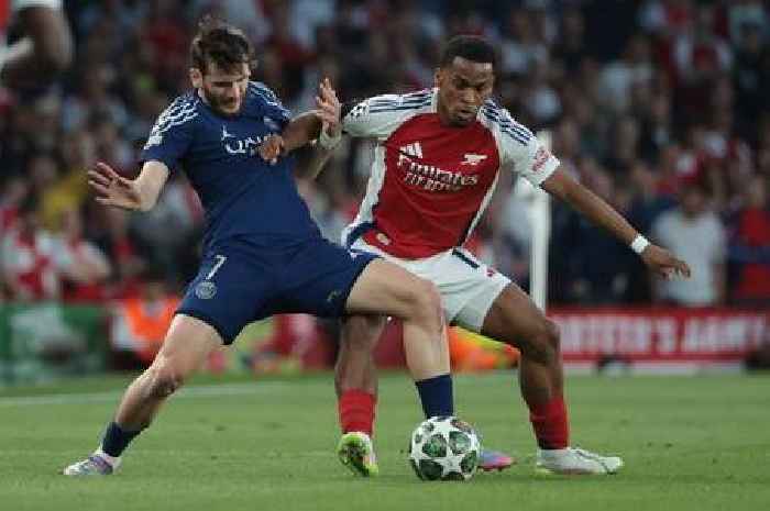 Arsenal star slammed by L'Equipe for what he did against PSG in Champions League defeat