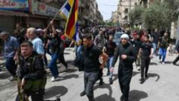 Israel says it struck gunmen attacking Druze in Syria after deadly clashes