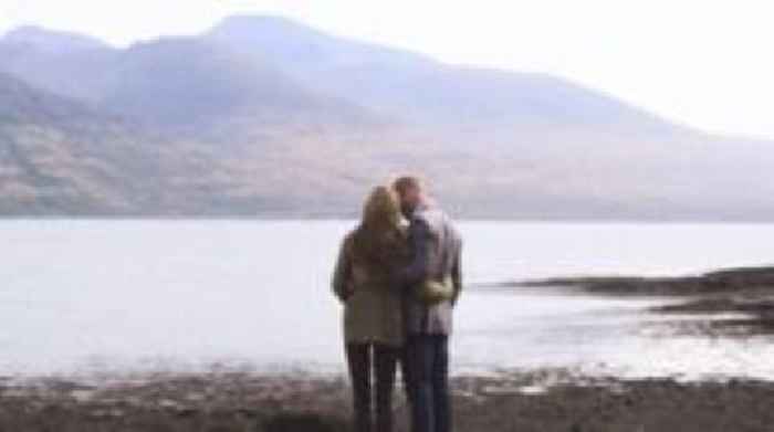 William and Kate share Scottish island wedding anniversary picture