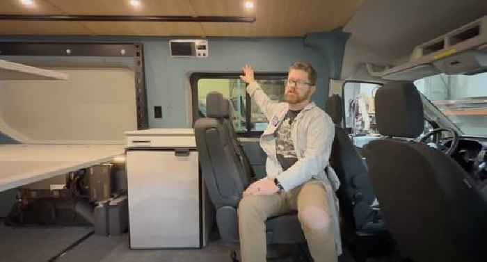Simple Camper Van Hides a Highly Versatile Interior for Outgoing Singles and Families