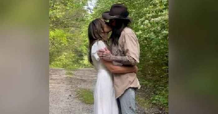 Elizabeth Hurley Reveals She's in 'Love' With Billy Ray Cyrus as Romance Heats Up
