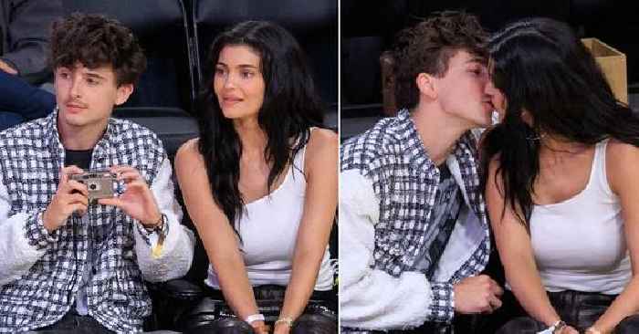 Kylie Jenner and Timothée Chalamet Caught Locking Lips During L.A. Lakers Game: See the PDA-Filled Photos