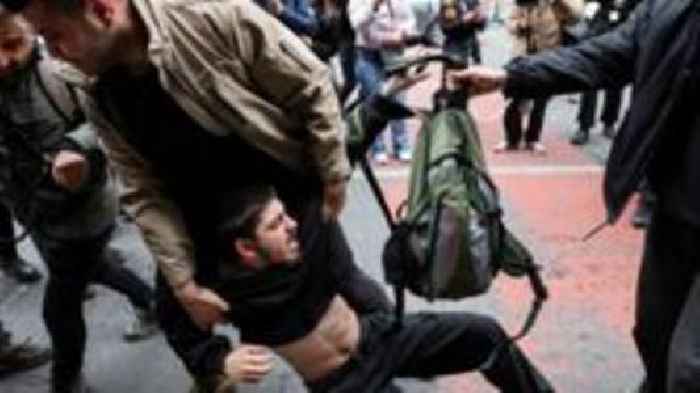Hundreds arrested in crackdown on May Day protests in Istanbul