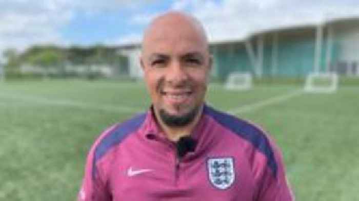 Refugee goalie 'over the moon' to coach for England