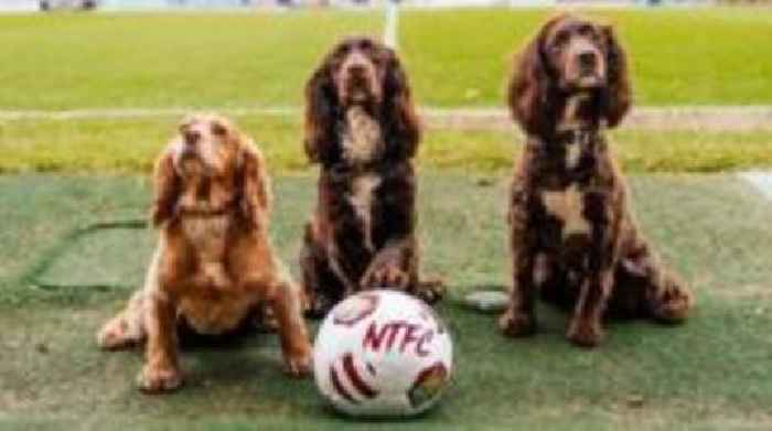 Police thank football club for training su-paw-t