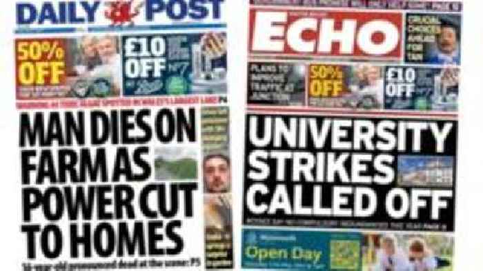 Man dies in farming incident and university strikes axed