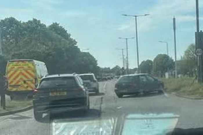 Harvey Road Derby crash: Live traffic updates after accident