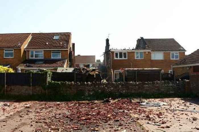Latest fire service update on why house in Yate exploded