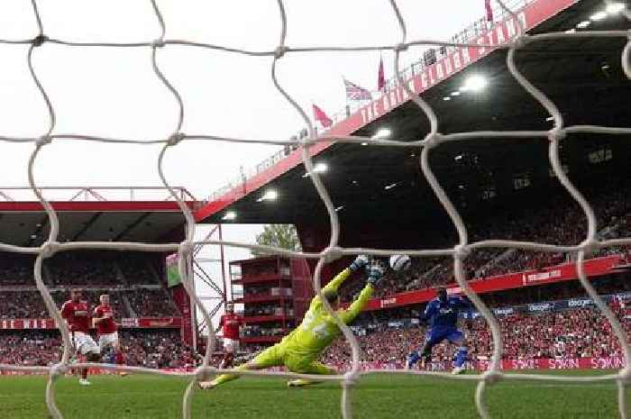 Bans for Everton football fans who ran onto Nottingham Forest pitch to celebrate