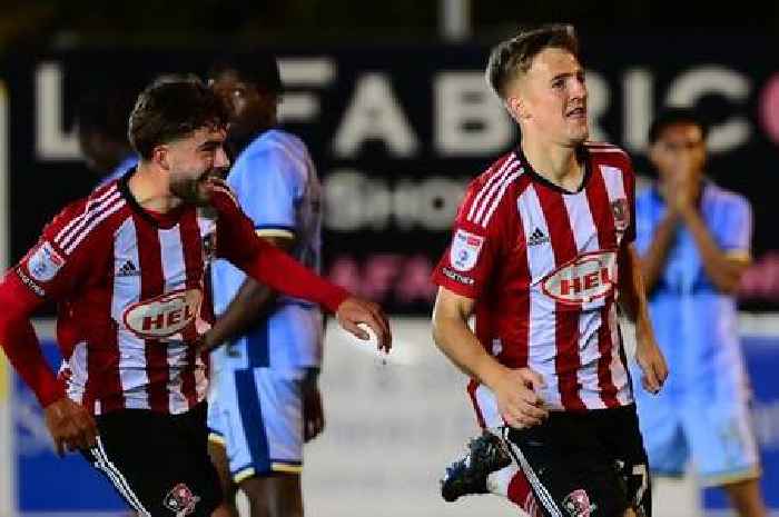 Jake Richards has sights set on big things but would love to stay at Exeter City