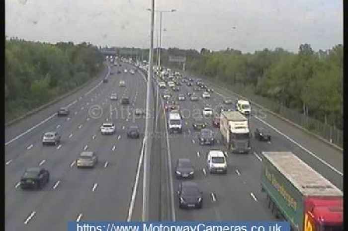 Live M25 traffic updates as 'multi-vehicle' crash near Woking leads to seven miles of queues