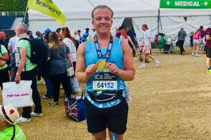 Cancer survivor runs London Marathon to thank hospital that saved his life