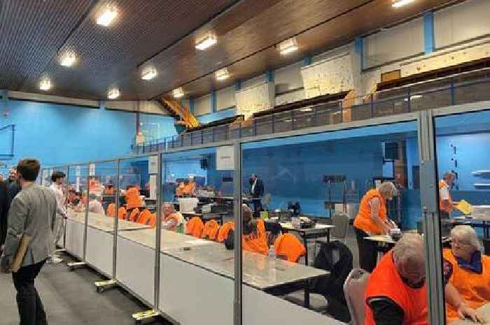 Live updates from Keele as nine seats being counted in county council election